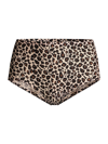 Chantelle Softstretch Leopard Jacquard-knit Briefs In Natural Leopard