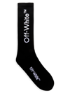 Off-white Arrow Mid-calf Socks In Black