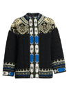 ETRO WOMEN'S BOXY QUILTED PATTERNED JACKET