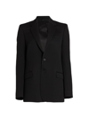 Wardrobe.nyc Women's Double-breasted Wool Blazer In Black