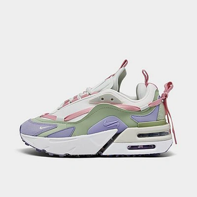 Nike Air Max Furyosa Sneakers In Summit White/purple Dawn/honeydew