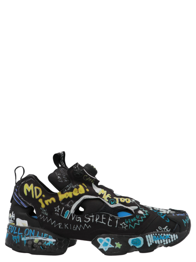 Vetements x reebok top instapump fury scribbled