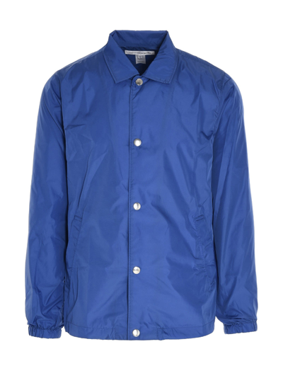 Comme Des Garçons Shirt Comme Des Garcons Shirt Windproof Jacket With Yue Ninjun Print In Blue