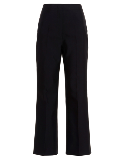 Jil Sander Gabardine Techno Trousers In Black