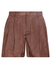 VALENTINO PRESSED-CREASE TAILORED SHORTS