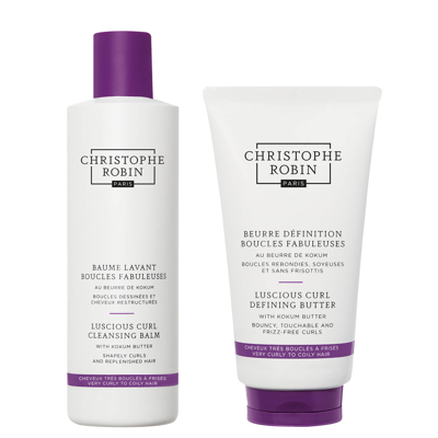 Christophe Robin Luscious Curl Regimen For Curly To Coily Hair