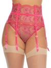 Dita Von Teese Evelina Garter Belt In Blood Orange