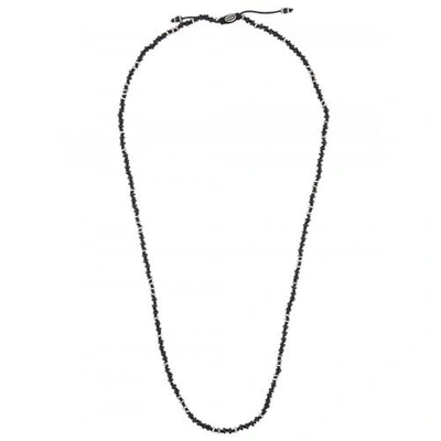M Cohen '4 Layer Templar Mini Gems' Necklace In Black