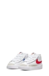 Nike Kids' Blazer Mid '77 Sneaker In White/ Red/ Blue/ Black