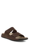 Ecco Cozmo 2 Slide Sandal In Mocha
