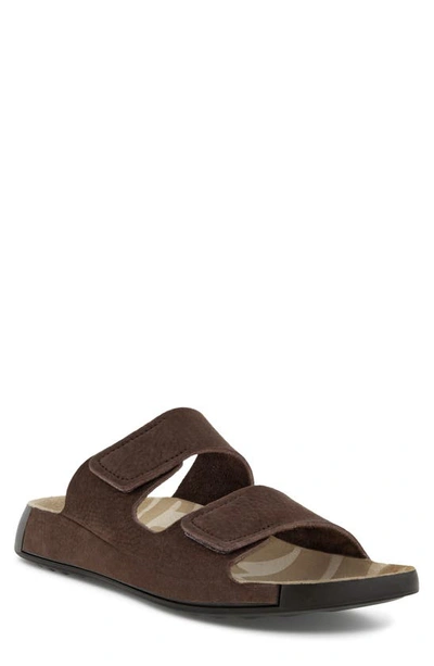 Ecco Cozmo 2 Slide Sandal In Mocha