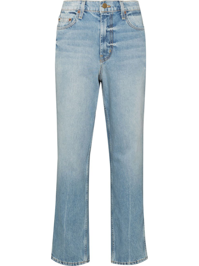 B Sides Blue Brit Straight Leg Denim Jeans