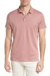 Robert Barakett Georgia Pima Cotton Polo In Summer Coral