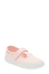 Cienta Kids' T-strap Sneaker In Pink
