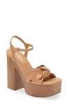 Cool Planet By Steve Madden Jilly Platform Sandal In Tan | ModeSens