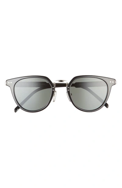 Prada 49mm Polarized Phantos Sunglasses In Black