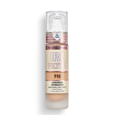 Makeup Revolution Irl Filter Longwear Foundation 23ml (various Shades) - F10