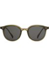 GENTLE MONSTER OBON TWO TONE ROUND SUNGLASSES