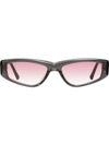 GENTLE MONSTER DURU G1 OVAL FRAME SUNGLASSES