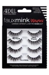 Ardell Faux Mink Demi Wispies Fake Eyelashes In Black
