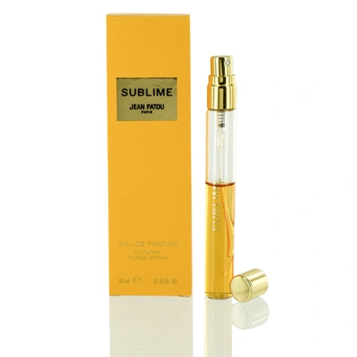 Jean Patou Sublime By  Edp Refillable Purse Spray (glass Bottle) .33 oz In N,a