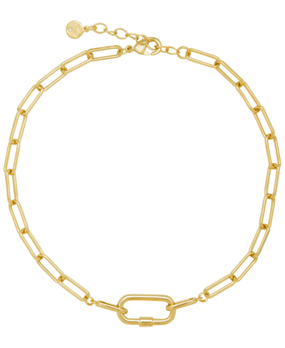 And Now This Women's Clip Chain Anklet In Gold Plated