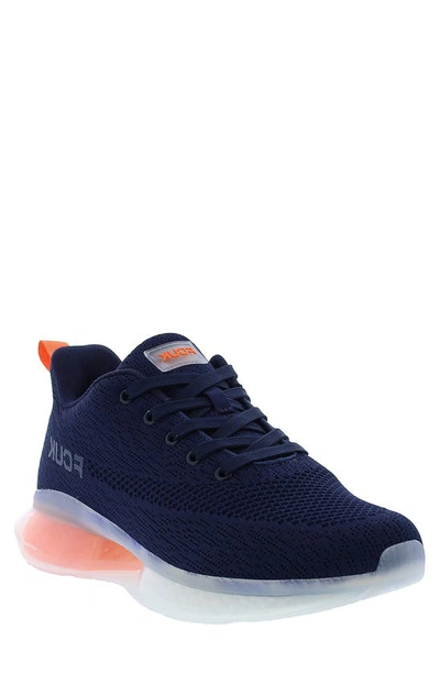 French Connection Storm Sneaker In Navy