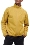 Barbour Korbel Zip-up Rain Jacket In Amber Green