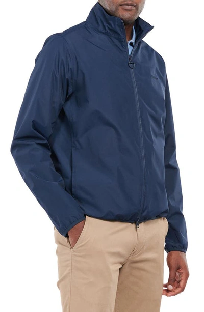 Barbour Korbel Casual Cotton Jacket In Navy