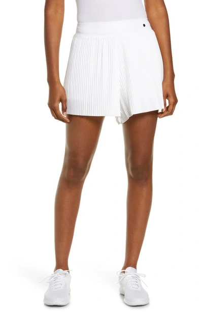 Nike Women's Dri-fit Ace Pleated Golf Shorts In White ModeSens