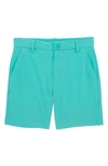 Vineyard Vines Kids' New Performance Breaker Shorts In Aquinnah Aqua