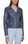 Levi's Faux Leather Moto Jacket In Odyssey Grey