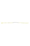 Meira T Diamond Bar Bracelet In Yellow