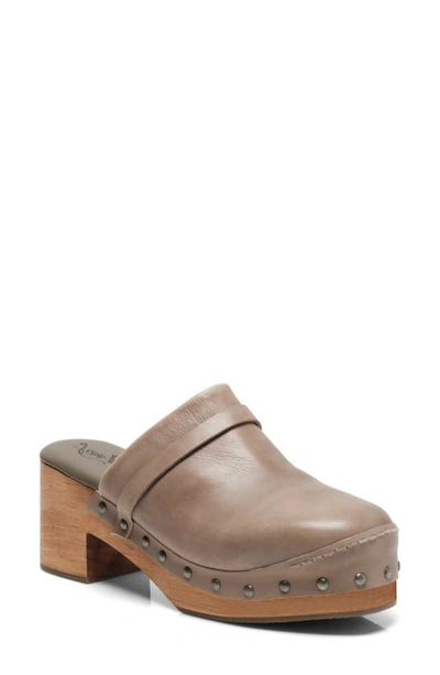 Free People Calabasas Clog In Washed Taupe
