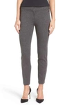 Kobi Halperin Alexandra Double-knit Pants In Dark Grey Melange