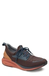 Johnston & Murphy Xc4® Tr1 Waterproof Sneaker In Red Brown Knit/ Full Grain
