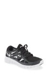 Nike Women's Free Run 2 Shoes In Black/white