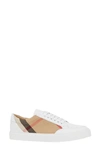 BURBERRY SALMOND CHECK LOW TOP SNEAKER