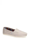 Toms 'classic' Slip-on (women) In Light Grey