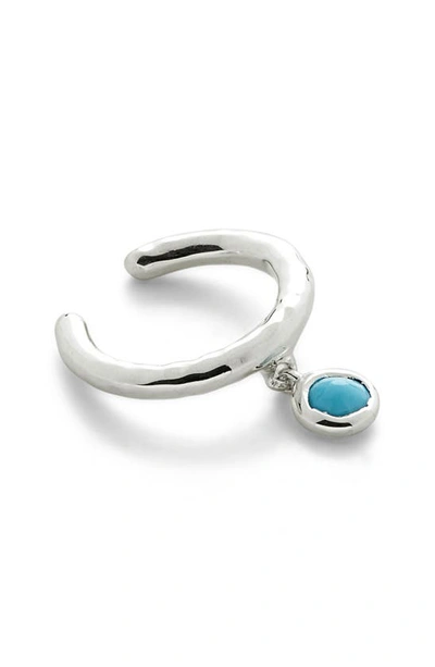 Monica Vinader Sterling Silver Mini Gem Ear Cuff