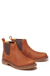 Timberland Men's Redwood Falls Chelsea Boot In Rust Full Grain