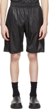 032c Black Summer Shorts In Black