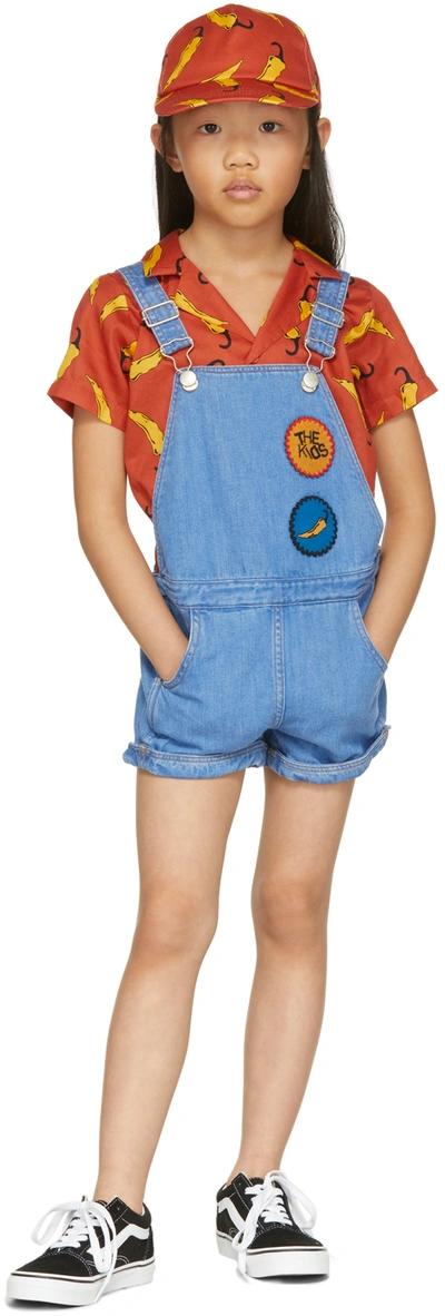 Wolf & Rita Kids Blue Denim Fátima Overalls