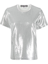 JUNYA WATANABE SEQUIN-EMBELLISHED SHORT-SLEEVED T-SHIRT