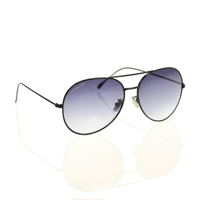 Carmen Sol Black Aviator Sunglasses