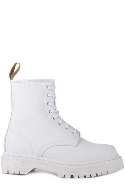Dr. Martens 1460 Mono Lace-up Boots In White