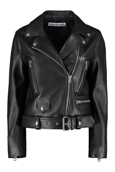 ACNE STUDIOS ACNE STUDIOS ZIPPED BIKER JACKET