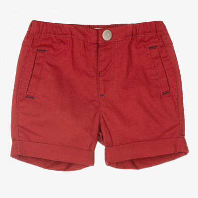 Absorba Babies' Boys Red Cotton Shorts