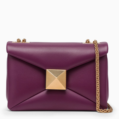 Valentino Garavani Purple One Stud Small Bag