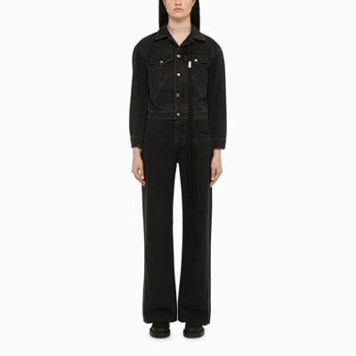 Ann Demeulemeester Dark Grey Suzanne Denim Jacket